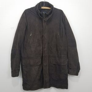 Brooks Brothers Suede Field Leather Jacket Medium